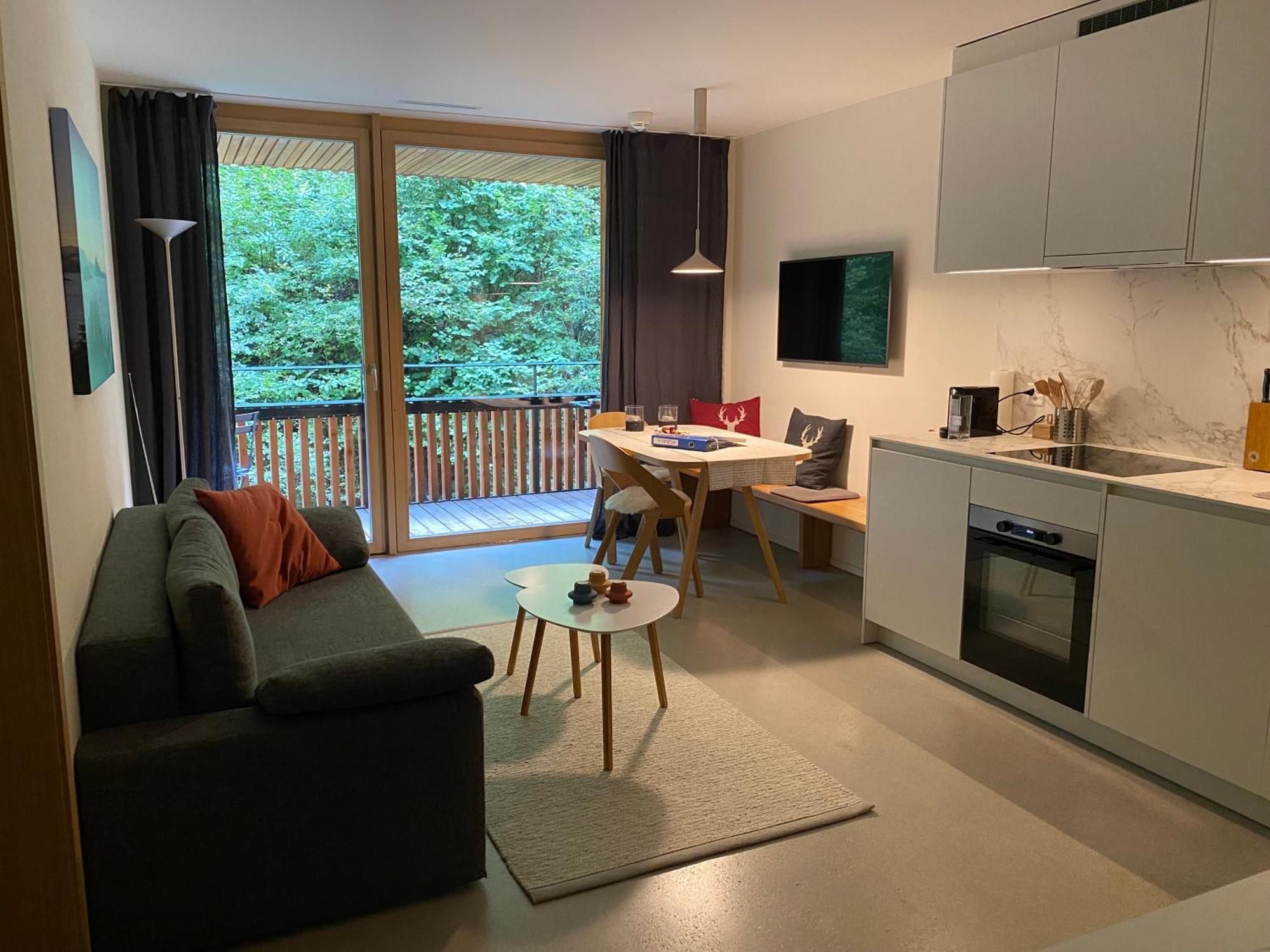 Stilvolle Ferienwohnung Direkt An Der Skipiste Flims Exterior photo